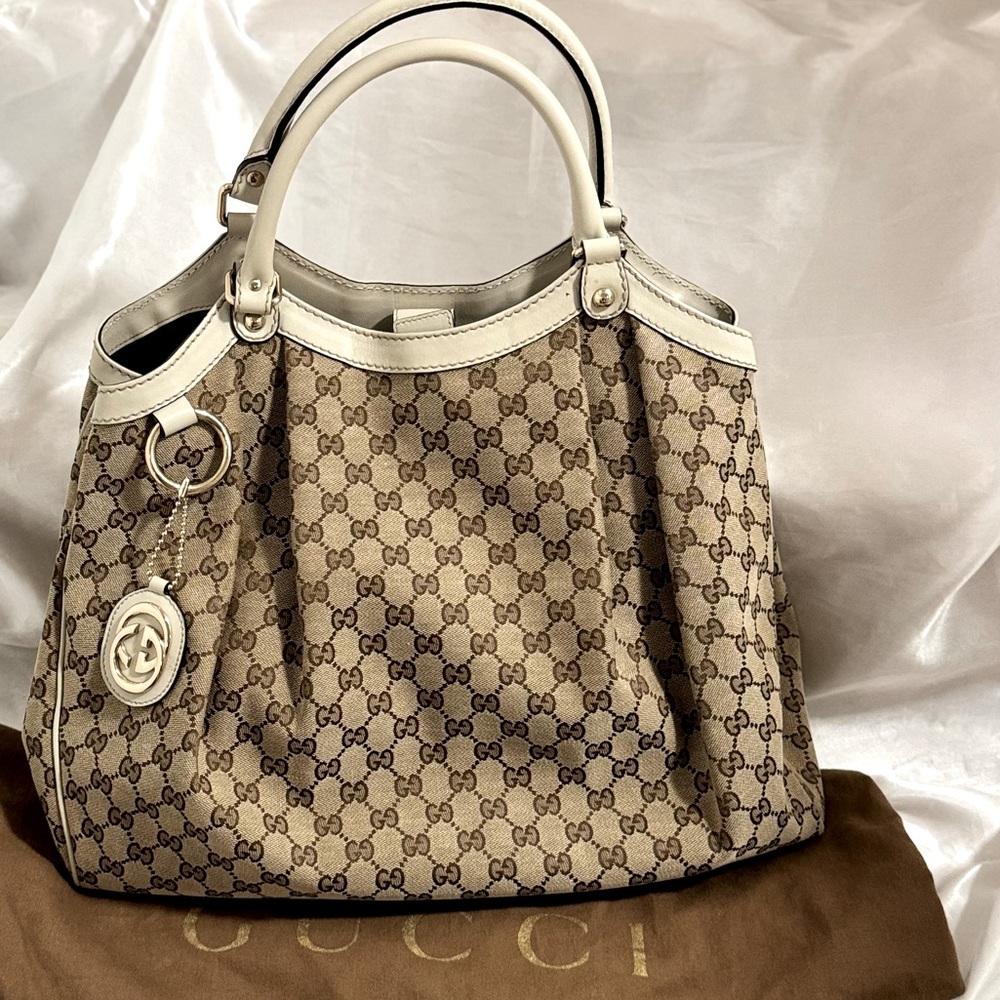 Gucci Large Sukey Monogram Tote